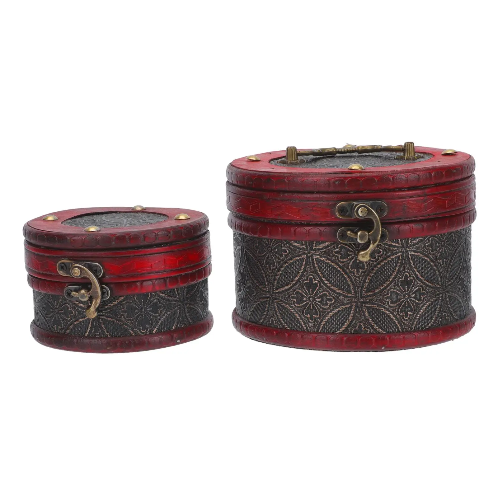 2 Pcs Vintage Jewelry Wooden Canister Container Sundries Holder Gift Packaging Case Child
2 Pcs Vintage Jewelry Wooden Canister Container Sundries Holder Gift Packaging Case Child