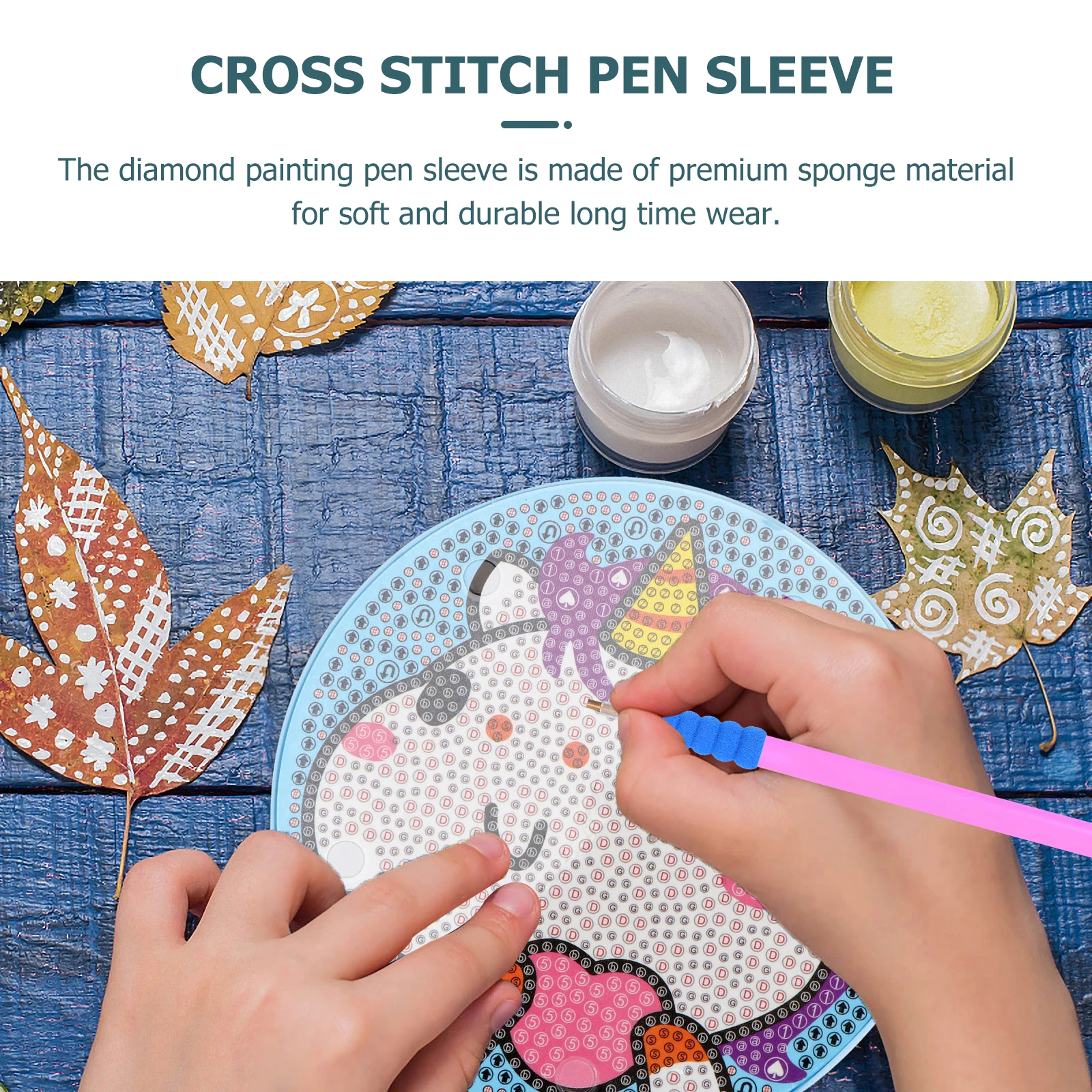 30pcs Foam Finger Soft Skin-Friendly Protector For Pencils Pens Crayons Drawing Writing Tools Pen Sleeve Cross Stitch
30pcs Foam Finger Soft Skin-Friendly Protector For Pencils Pens Crayons Drawing Writing Tools Pen Sleeve Cross Stitch