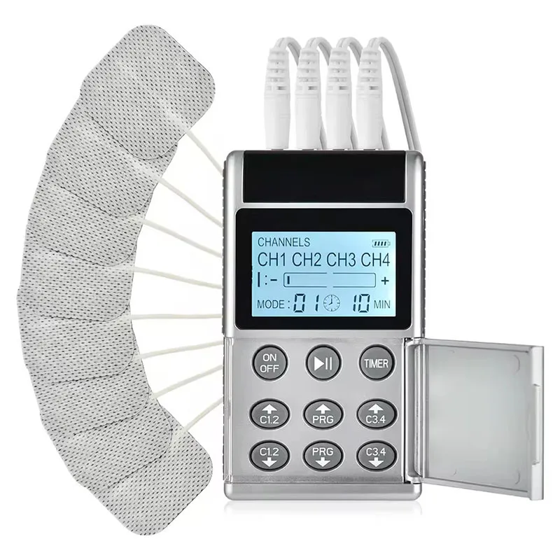 EMS Electric Muscle Stimulator Massager TENS Pulse Digital Therapy Full Body Massager Machine15 Mode Pain Relief
EMS Electric Muscle Stimulator Massager TENS Pulse Digital Therapy Full Body Massager Machine15 Mode Pain Relief