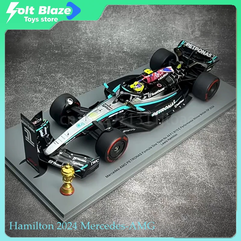 Spark 1/43 Hamilton 2024 Mercedes-AMG British Flag-Waving Championship Edition W15 Racing Car Model Room Display Boy Toys Gift
Spark 1/43 Hamilton 2024 Mercedes-AMG British Flag-Waving Championship Edition W15 Racing Car Model Room Display Boy Toys Gift