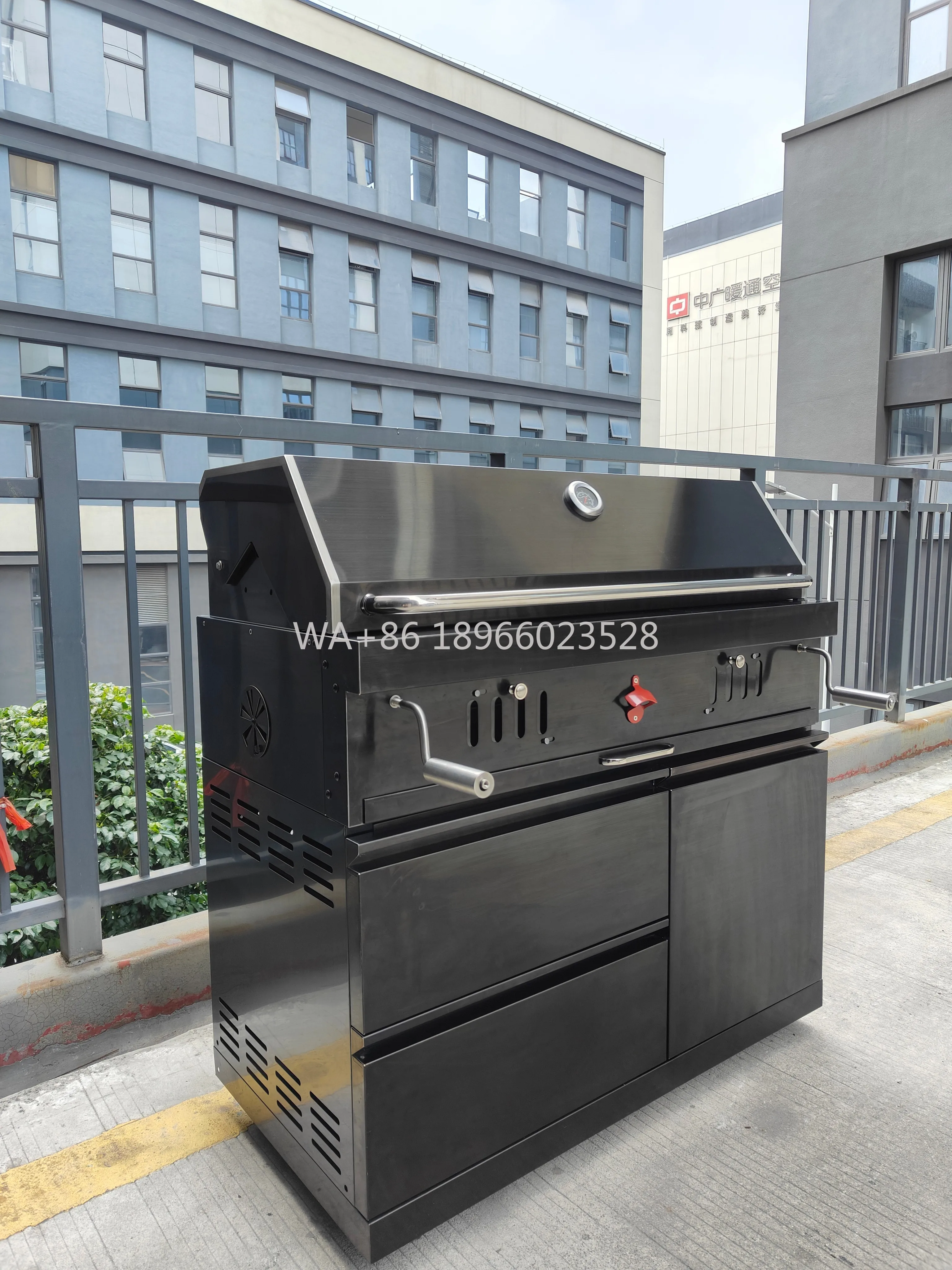 Steel Charcoal Grill Perfect for Outdoor Feasts Premium 304 Black Rust - Proof Stainless
Steel Charcoal Grill Perfect for Outdoor Feasts Premium 304 Black Rust - Proof Stainless