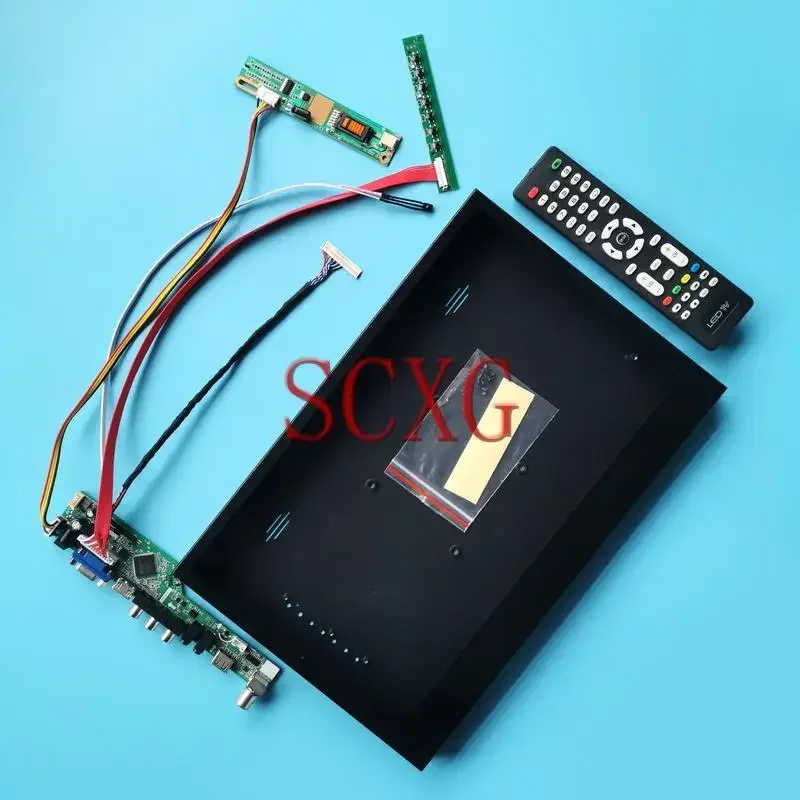 Metal Case+Analog TV Driver Board Fit CLAA154WB03A CLAA154WB04 1280*800 DIY Kit 15.4" 30 Pin LVDS 1CCFL VGA USB HDMI-Compatible
Metal Case+Analog TV Driver Board Fit CLAA154WB03A CLAA154WB04 1280*800 DIY Kit 15.4" 30 Pin LVDS 1CCFL VGA USB HDMI-Compatible