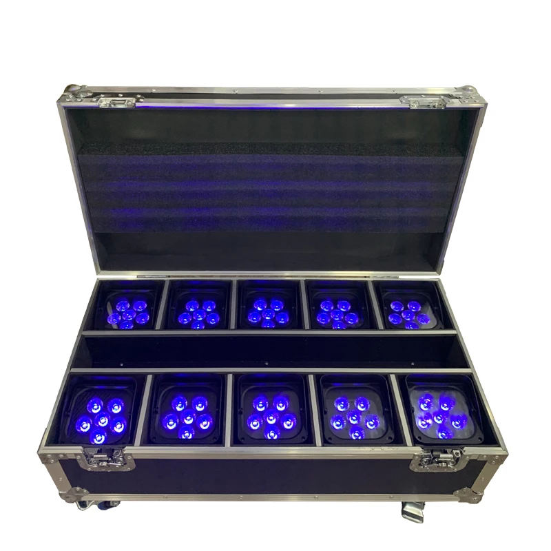 Sailwin Factory 6X18W 6in1 RGBAW UV APP Battery Powered Stage LED Flat Par Light DJ UPLIGHT With Charging Flight Case
Sailwin Factory 6X18W 6in1 RGBAW UV APP Battery Powered Stage LED Flat Par Light DJ UPLIGHT With Charging Flight Case