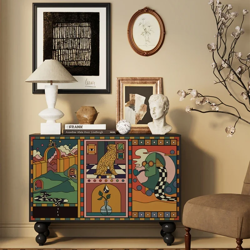 Entrance Light Luxury Living Room Solid Wood Side Household Sideboard Bedroom Front Aisle Storage
Entrance Light Luxury Living Room Solid Wood Side Household Sideboard Bedroom Front Aisle Storage