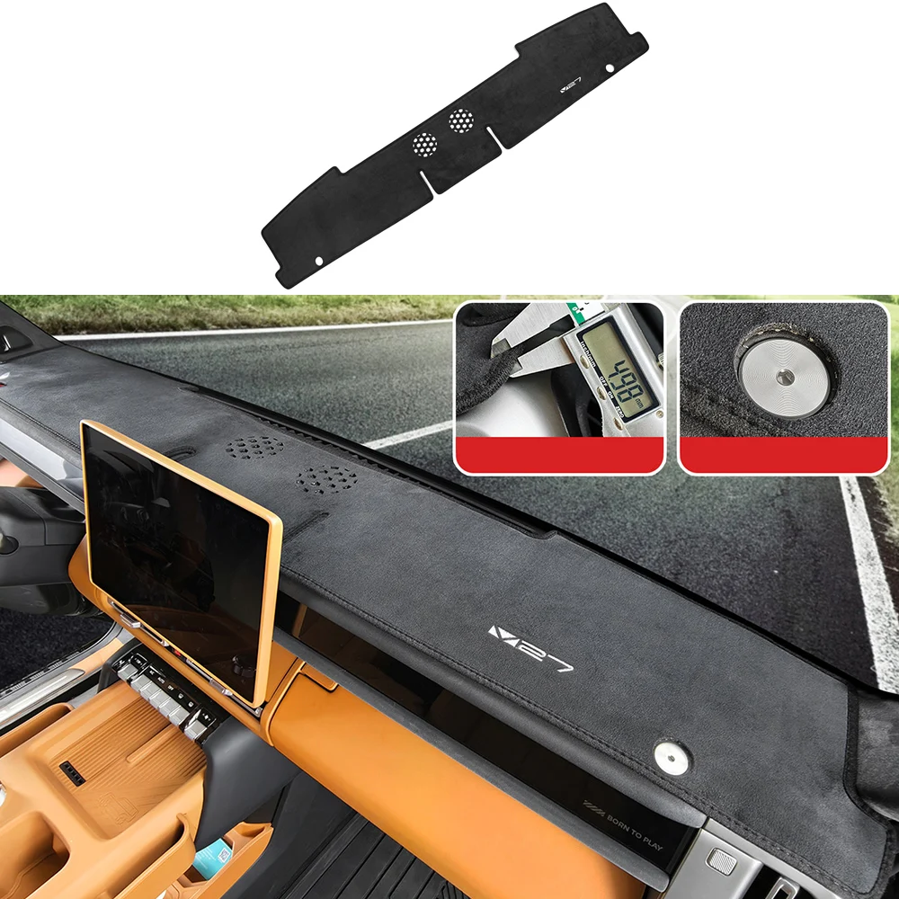 Central Console Insulation Pad Sunshade Pad Modified Decorative Accessories For Chery Icar V27 Light Avoidance Pad Dashboard Pad
Central Console Insulation Pad Sunshade Pad Modified Decorative Accessories For Chery Icar V27 Light Avoidance Pad Dashboard Pad