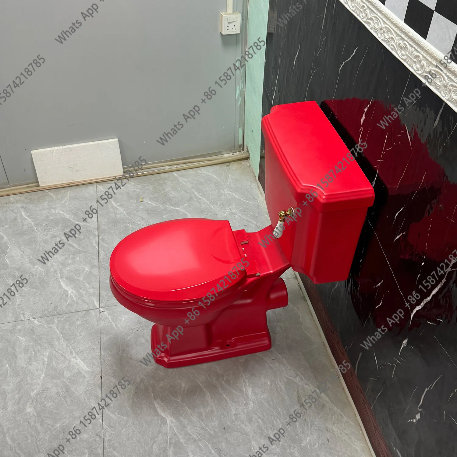XvEuropean Retro Wall Row Rear Row Side Row Toilet Red Household Bathroom Creative French Style Toilet
XvEuropean Retro Wall Row Rear Row Side Row Toilet Red Household Bathroom Creative French Style Toilet