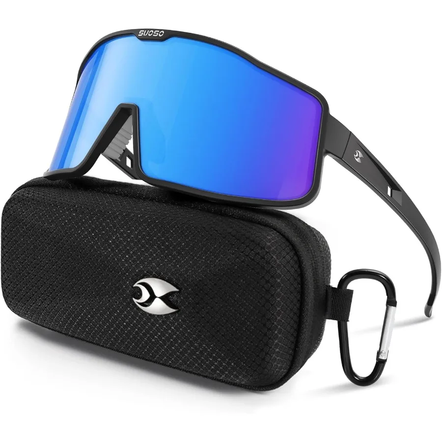 UV400 Polarized Wraparound Sports Cycling Glasses for Men and Women Ideal for Running Riding Fishing Baseball Lightweight TR90
UV400 Polarized Wraparound Sports Cycling Glasses for Men and Women Ideal for Running Riding Fishing Baseball Lightweight TR90