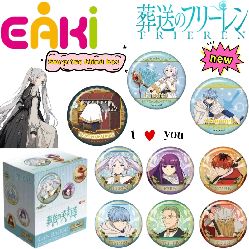 Genuine EAKI Frieren: Beyond Journey's End badge blind box high-quality cartoon print anime student backpack cute decoration
Genuine EAKI Frieren: Beyond Journey's End badge blind box high-quality cartoon print anime student backpack cute decoration