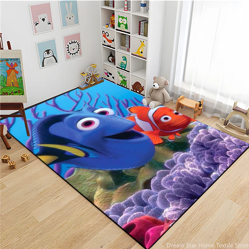 MINISO Disney Finding Nemo Cartoon 3D Printed Rugs Carpet for Home Living Room Children's Bedroom Sofa Doormat Floor Mats Gift
MINISO Disney Finding Nemo Cartoon 3D Printed Rugs Carpet for Home Living Room Children's Bedroom Sofa Doormat Floor Mats Gift