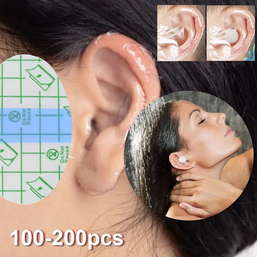 100-200pcs Waterproof Ear Protectors Disposable Ear Stickers Noise Protection Cover PU for Kid & Adult Swimming Shower
100-200pcs Waterproof Ear Protectors Disposable Ear Stickers Noise Protection Cover PU for Kid & Adult Swimming Shower