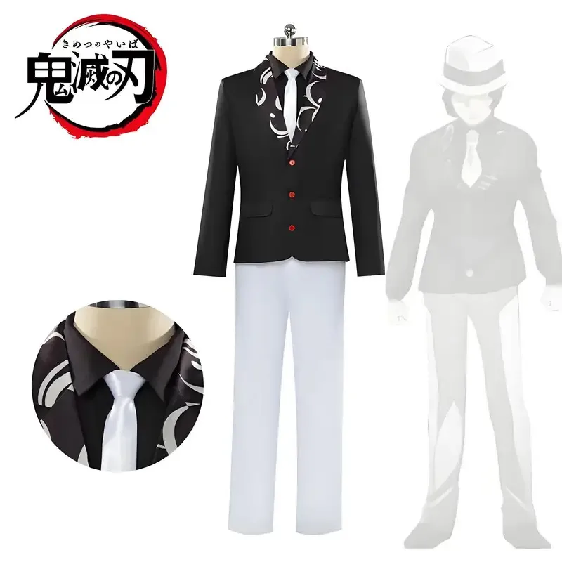 New Halloween Cosplay Kibutsuji Muzan Demon King Cosplay Anime Kimetsu No Yaiba costume uniform hat wig outfit
New Halloween Cosplay Kibutsuji Muzan Demon King Cosplay Anime Kimetsu No Yaiba costume uniform hat wig outfit