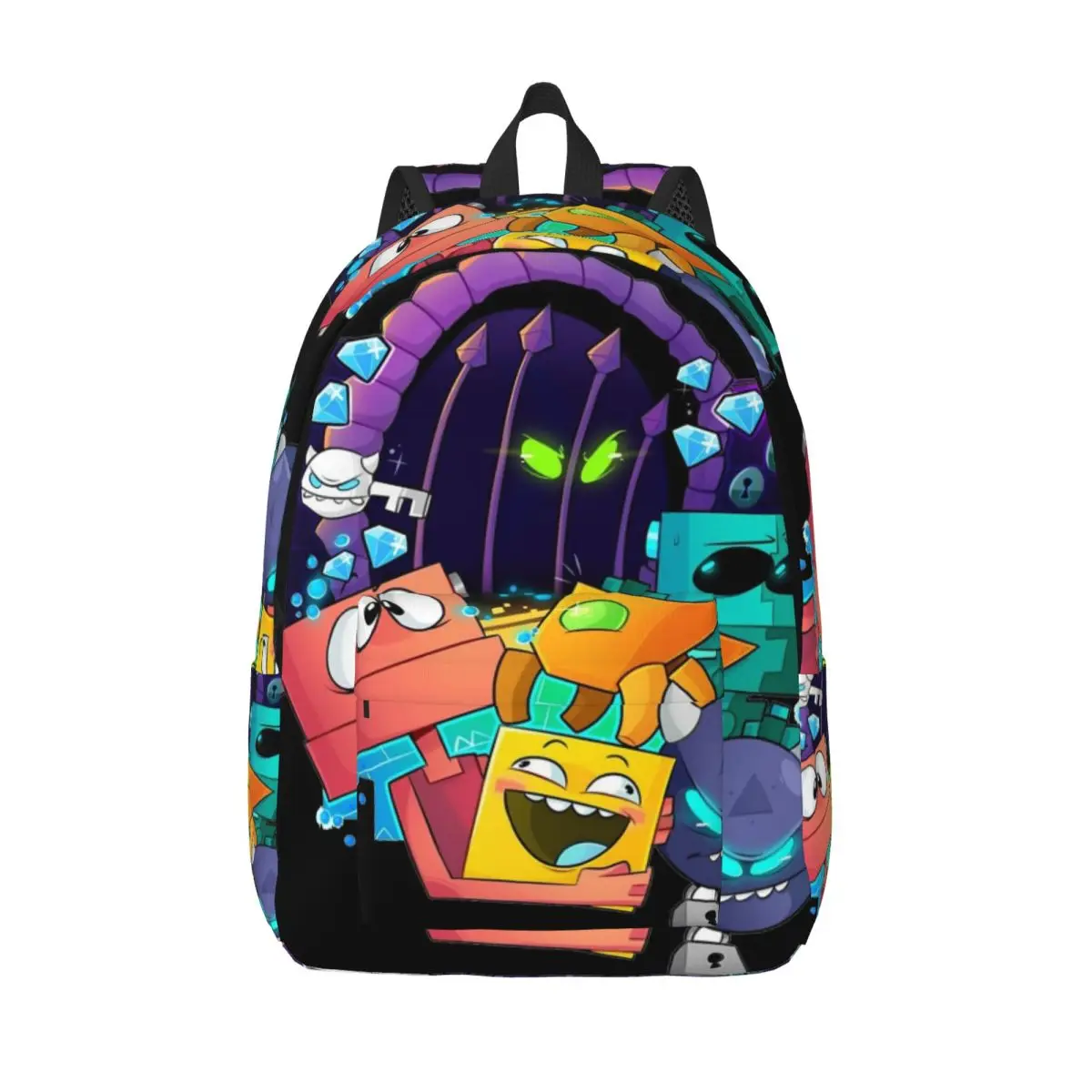 Geometry Gaming Cube Dash Teenage Backpack Outdoor Student Work Extreme Demon Daypack for Men Women Laptop Shoulder Bag
Geometry Gaming Cube Dash Teenage Backpack Outdoor Student Work Extreme Demon Daypack for Men Women Laptop Shoulder Bag