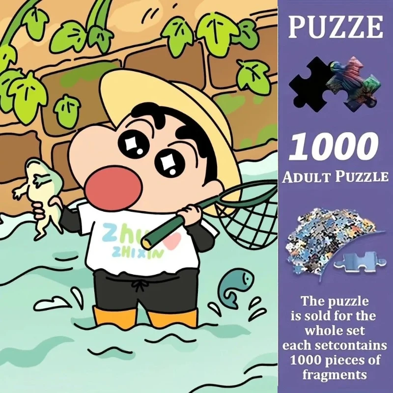 500/1000pcs Adult Jigsaw Puzzles Crayons Shin Hobby Suitable for Adults & Families - Challenging Large Pieces, Portable
500/1000pcs Adult Jigsaw Puzzles Crayons Shin Hobby Suitable for Adults & Families - Challenging Large Pieces, Portable