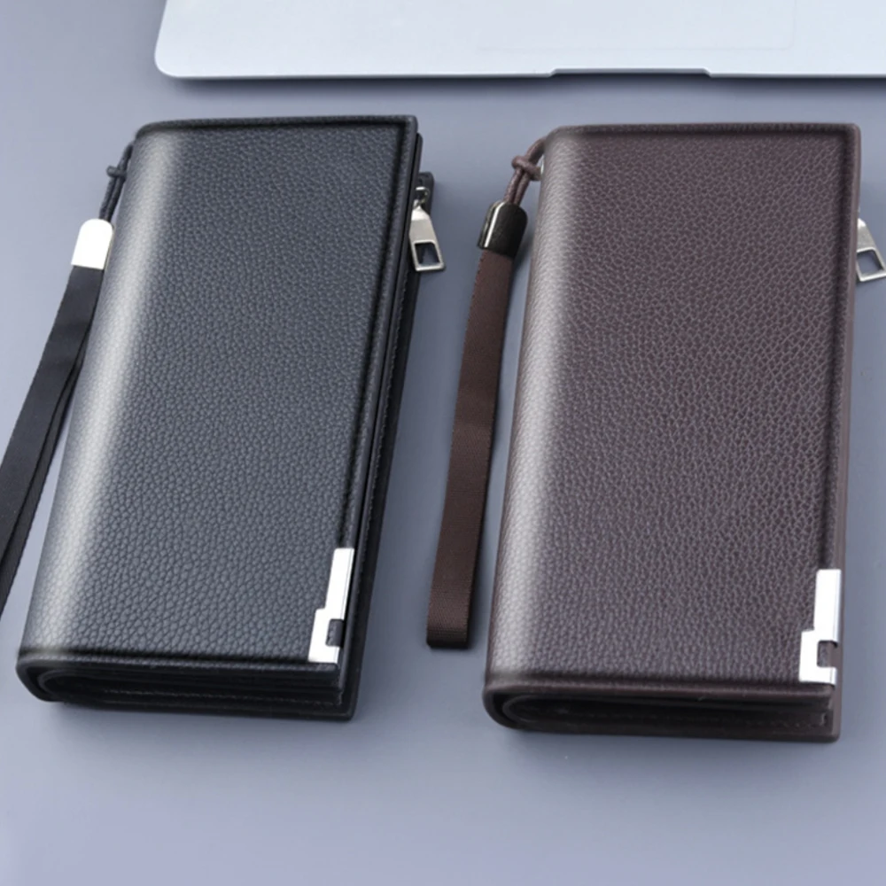 Men Long Wallets PU Leather Wallet Large Capacity Zipper Handbag Card Holder Luxury Brand Clutch Business Wallet For Men
Men Long Wallets PU Leather Wallet Large Capacity Zipper Handbag Card Holder Luxury Brand Clutch Business Wallet For Men