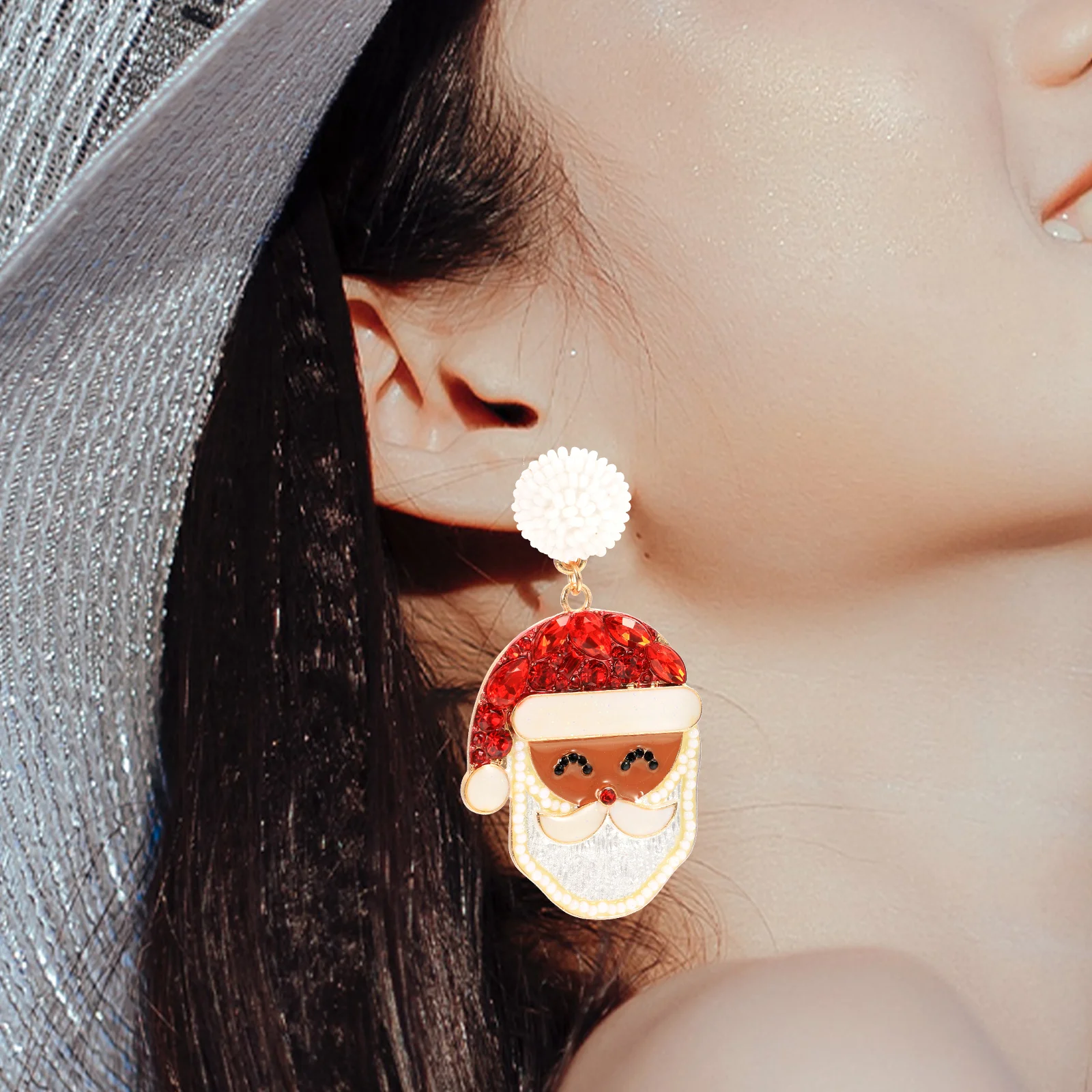 Christmas Santa Earrings for Women Girls Dangle Acrylic Xmas Gifts Accessories Holiday Style Photoshoot Cosplay Party
Christmas Santa Earrings for Women Girls Dangle Acrylic Xmas Gifts Accessories Holiday Style Photoshoot Cosplay Party
