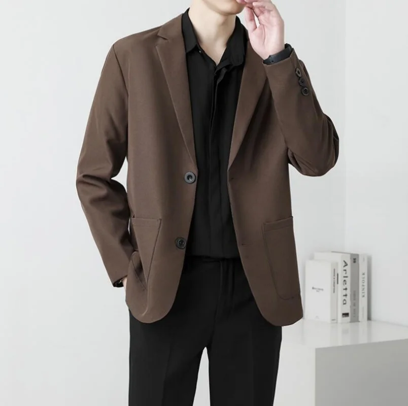 2024 Spring 4 Color Blazer Men Slim Fashion Social Mens Dress Jacket Business Formal Jacket Men Office Suit Jacket S-3XL
2024 Spring 4 Color Blazer Men Slim Fashion Social Mens Dress Jacket Business Formal Jacket Men Office Suit Jacket S-3XL