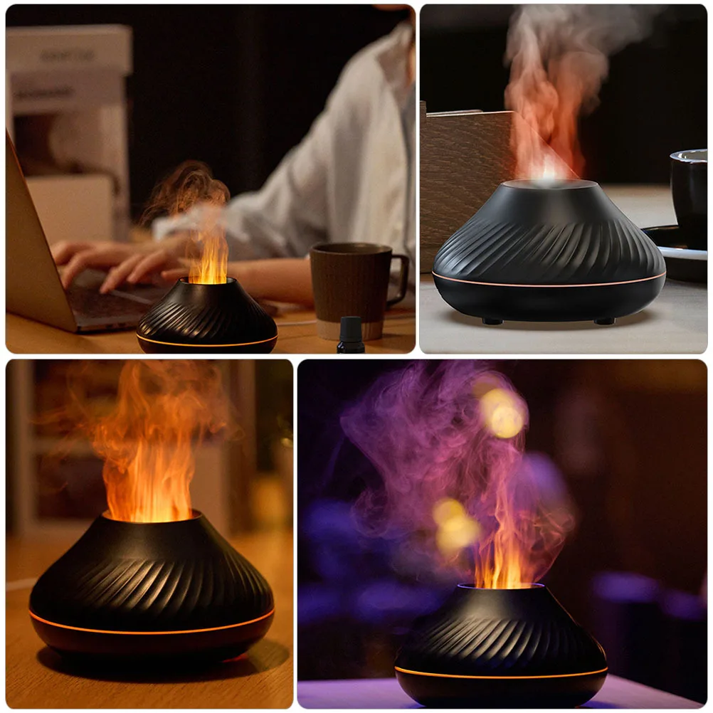 1 Set Desktop Aroma Household Oil With Colorful Night Light Humidifier For Bedroom Office Oil Diffuser Simulation
1 Set Desktop Aroma Household Oil With Colorful Night Light Humidifier For Bedroom Office Oil Diffuser Simulation