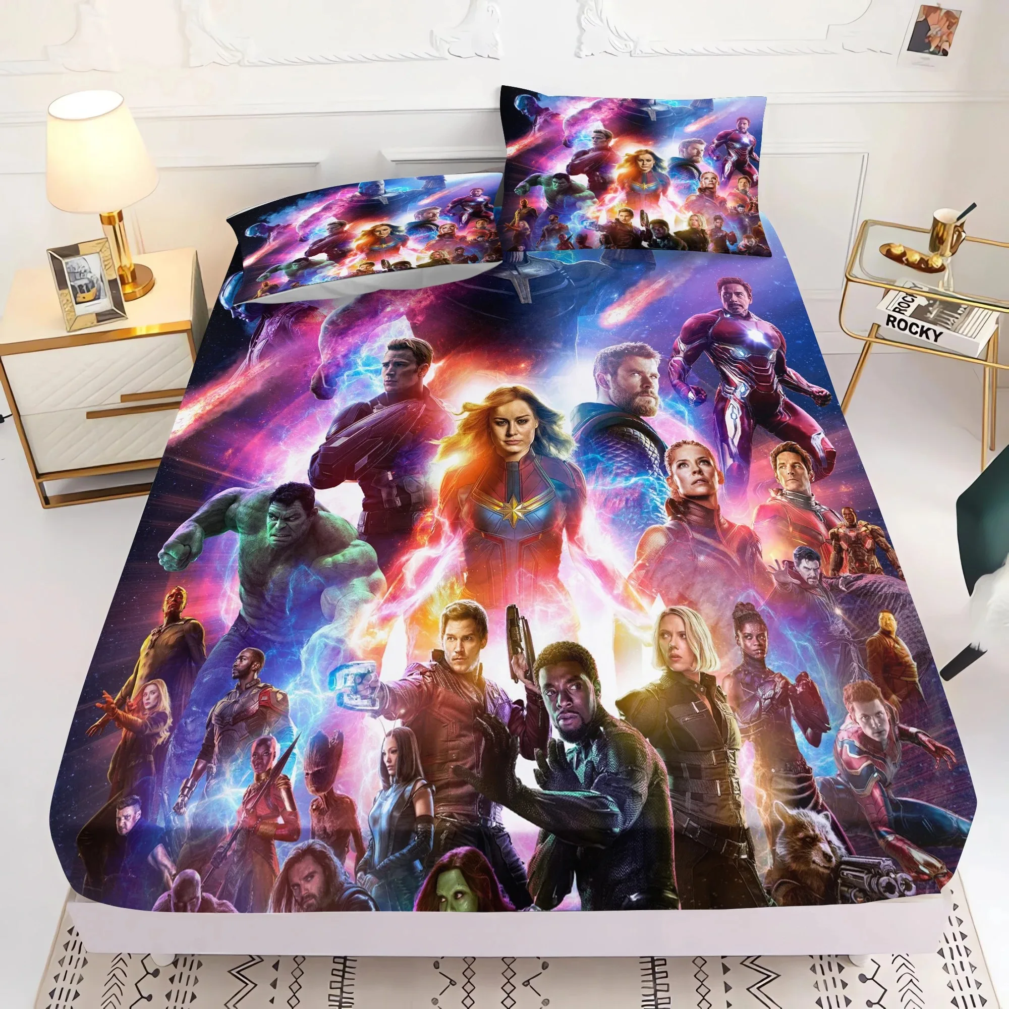 Disney Hulk Fitted Bed Sheet with Elastic Band Anti-slip Cover Mattress Protector for Single Double King Queen160/180/200
Disney Hulk Fitted Bed Sheet with Elastic Band Anti-slip Cover Mattress Protector for Single Double King Queen160/180/200