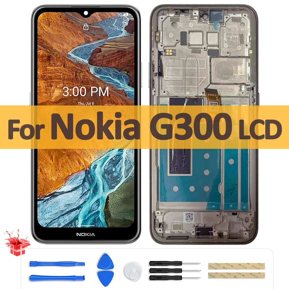 6,52 "оригинальный ЖК-дисплей для Nokia G300, преобразователь сенсорного экрана в сборе для Nokia G300 TA-1374, запасные части для экрана
6,52 "оригинальный ЖК-дисплей для Nokia G300, преобразователь сенсорного экрана в сборе для Nokia G300 TA-1374, запасные части для экрана