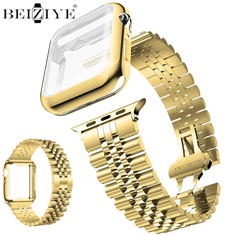 Metal Bracelet + Case For Apple Watch Band 9 41mm 45mm Stainless Steel Strap For iWatch Series 8 7 6 40mm 44mm 38mm 42mm Correa
Metal Bracelet + Case For Apple Watch Band 9 41mm 45mm Stainless Steel Strap For iWatch Series 8 7 6 40mm 44mm 38mm 42mm Correa