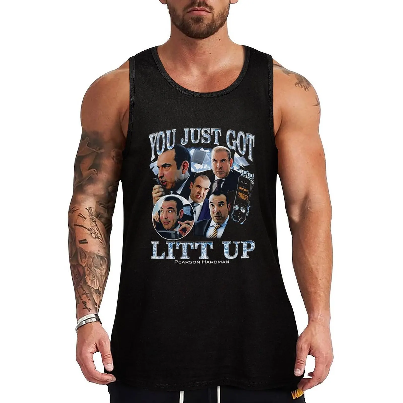 You Just Got Litt Up Suits Tv Show Tank Top Art Print Tank Top Creative Graphic Sleeveless Shirt
You Just Got Litt Up Suits Tv Show Tank Top Art Print Tank Top Creative Graphic Sleeveless Shirt