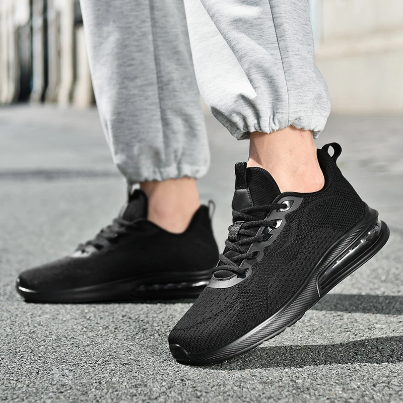 Men's Shock Absorption Air Cushion Sneakers Breathable Mesh Gym Training Shoes for Men
Men's Shock Absorption Air Cushion Sneakers Breathable Mesh Gym Training Shoes for Men