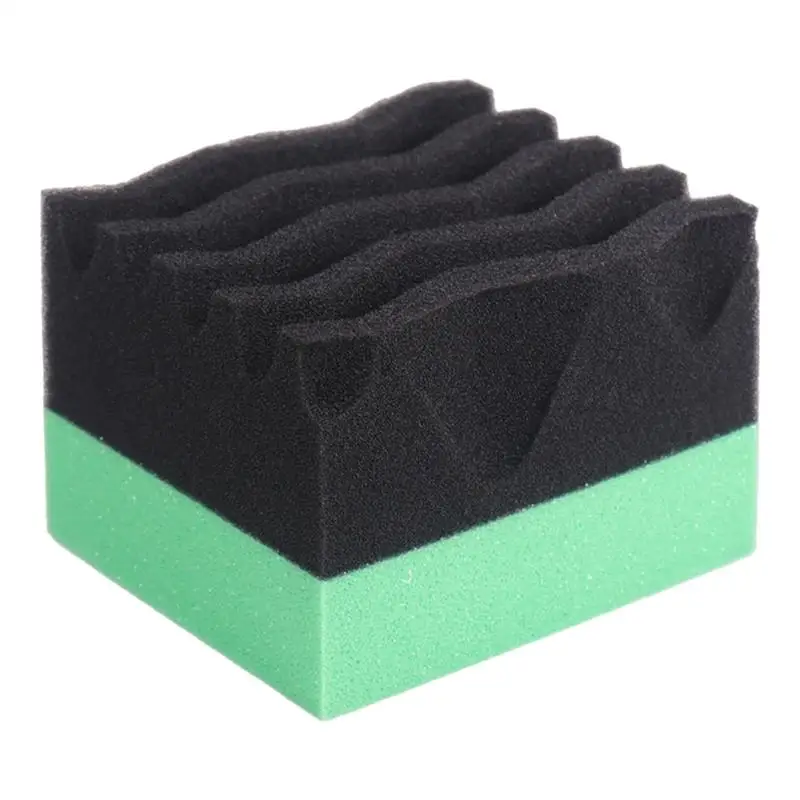 Tire Applicator Tire Shine Brush Applicator Ergonomic Handle Reusable Foam Wax Pad Wave Design Brush For Coating Application
Tire Applicator Tire Shine Brush Applicator Ergonomic Handle Reusable Foam Wax Pad Wave Design Brush For Coating Application