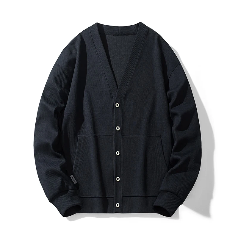 Knit Cardigan Men Korean Style Solid Loose Over Fit Button Knitwear Male V Neck Oversize Golf Wear Big Size 8XL Top Coat Sweater
Knit Cardigan Men Korean Style Solid Loose Over Fit Button Knitwear Male V Neck Oversize Golf Wear Big Size 8XL Top Coat Sweater