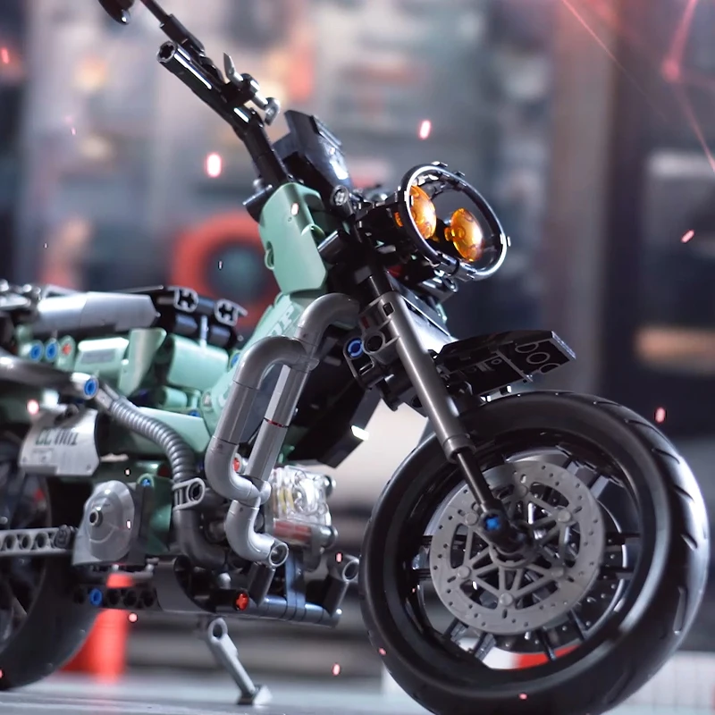 1:8 City Racing Motorcycle Building Bricks Sets MOC Motorbike Racer Technical Christmas Gifts for Kids Boys Children Blocks Toys
1:8 City Racing Motorcycle Building Bricks Sets MOC Motorbike Racer Technical Christmas Gifts for Kids Boys Children Blocks Toys