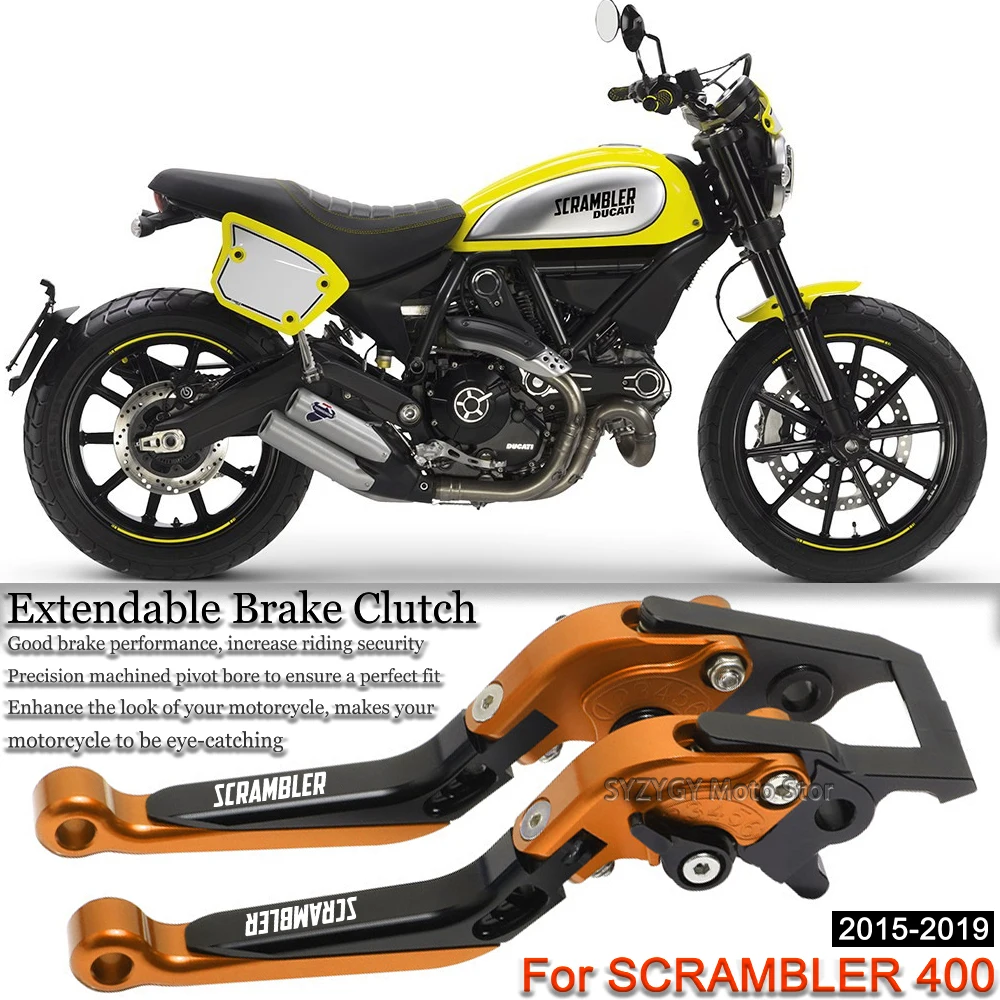 For Ducati scrambler 400 2015-2019 Motorcycle CNC Brake Clutch Lever Motorcycle manually adjustable lidu brake clutch lever
For Ducati scrambler 400 2015-2019 Motorcycle CNC Brake Clutch Lever Motorcycle manually adjustable lidu brake clutch lever