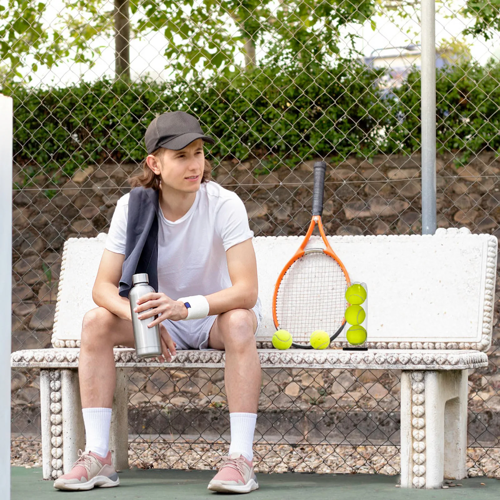 3Pcs Portable Tennis Bottle Transparent PVC Balls Container with Lid Wear-Resistant Tennis Organizer for Daily Sports Supplies
3Pcs Portable Tennis Bottle Transparent PVC Balls Container with Lid Wear-Resistant Tennis Organizer for Daily Sports Supplies