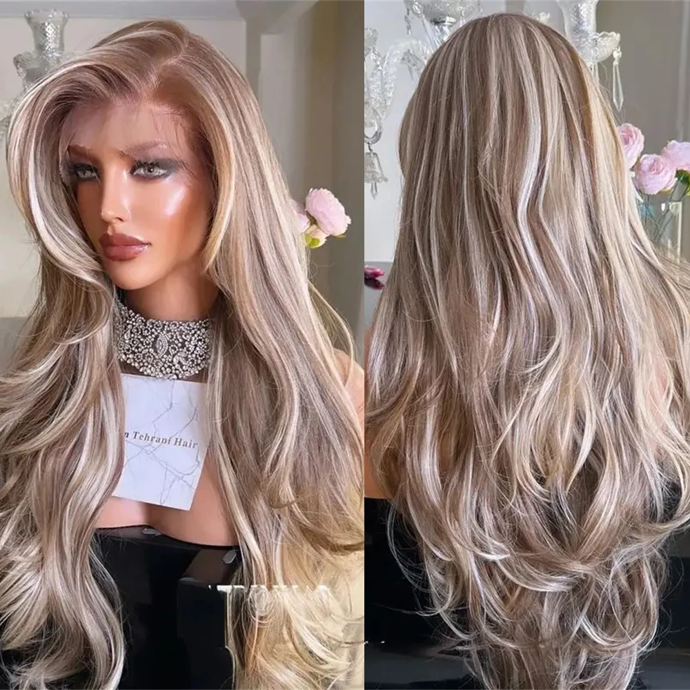 Balayage Пепельно-русый HD Невидимый кружевной парик Парики из синтетической смеси Натуральный длинный волнистый парик со средней частью Фронтальный кружевной парик Реалистичный вид
Balayage Пепельно-русый HD Невидимый кружевной парик Парики из синтетической смеси Натуральный длинный волнистый парик со средней частью Фронтальный кружевной парик Реалистичный вид