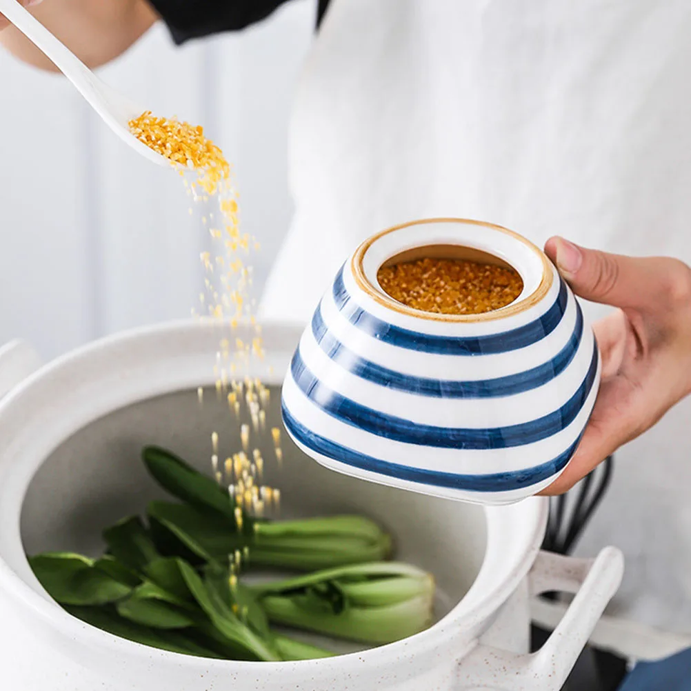 1 set Ceramic Seasoning Jar Spice Storage Canisters Kitchen Supplies Multi function Condiment Containers Japanese Style High
1 set Ceramic Seasoning Jar Spice Storage Canisters Kitchen Supplies Multi function Condiment Containers Japanese Style High