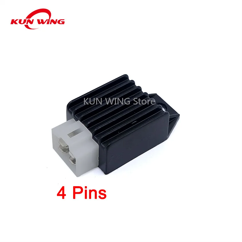 4 Pin Motorcycle lgnition Voltage Regulator Rectifier for GY6 50 80 125 150CC Moped Scooter ATV
4 Pin Motorcycle lgnition Voltage Regulator Rectifier for GY6 50 80 125 150CC Moped Scooter ATV