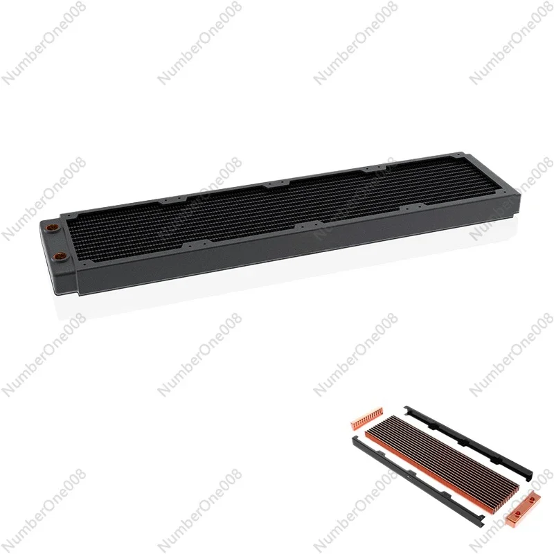 30mm Thick Copper Single Row of Radiator Computer Water Cooling Liquid Heat Exchanger Use for 12cm Fans 120/240/360/480MM
30mm Thick Copper Single Row of Radiator Computer Water Cooling Liquid Heat Exchanger Use for 12cm Fans 120/240/360/480MM