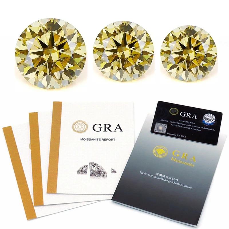 Профессиональный отличный желтый муассанит от 0,5 до 1,0 карата VVS1 для ювелирных изделий, свободные драгоценные камни с отчетом
Профессиональный отличный желтый муассанит от 0,5 до 1,0 карата VVS1 для ювелирных изделий, свободные драгоценные камни с отчетом