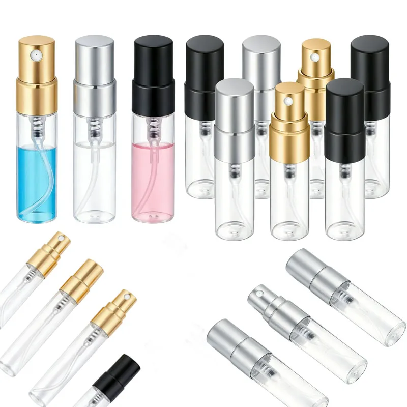 30/50/100Pcs 2ml-10ml Glass Perfume Spray Bottles Refillable Fine Mist Spray Bottle Empty Mini Sample Container For Toner Alcoho
30/50/100Pcs 2ml-10ml Glass Perfume Spray Bottles Refillable Fine Mist Spray Bottle Empty Mini Sample Container For Toner Alcoho