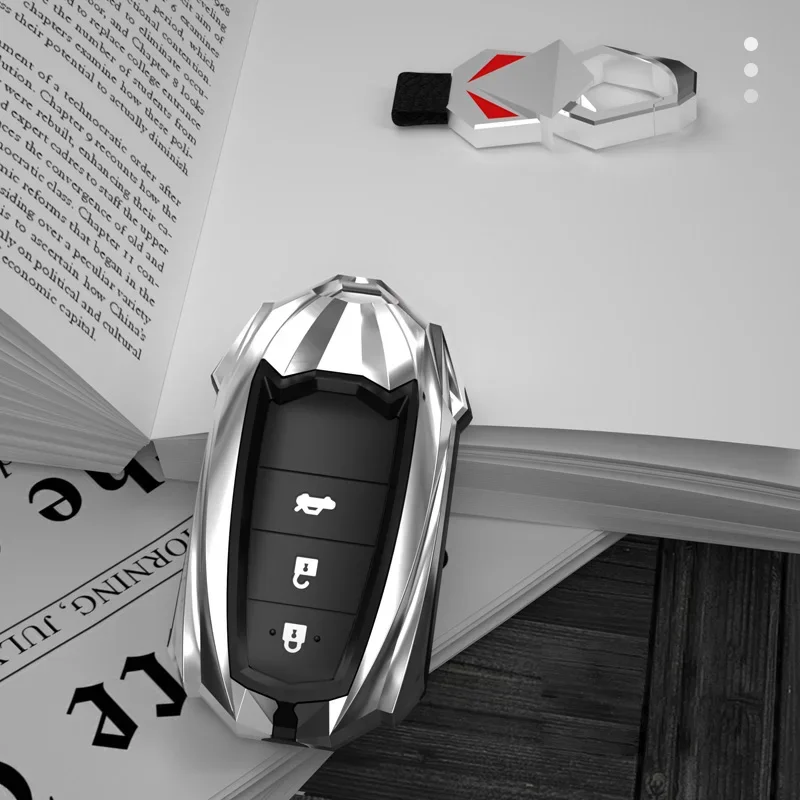 Zinc Alloy Car Remote Key Cover Case Shell For Toyota Camry RAV4 Prius CHR C-HR Avalon Corolla Land Cruiser Prado Accessories
Zinc Alloy Car Remote Key Cover Case Shell For Toyota Camry RAV4 Prius CHR C-HR Avalon Corolla Land Cruiser Prado Accessories
