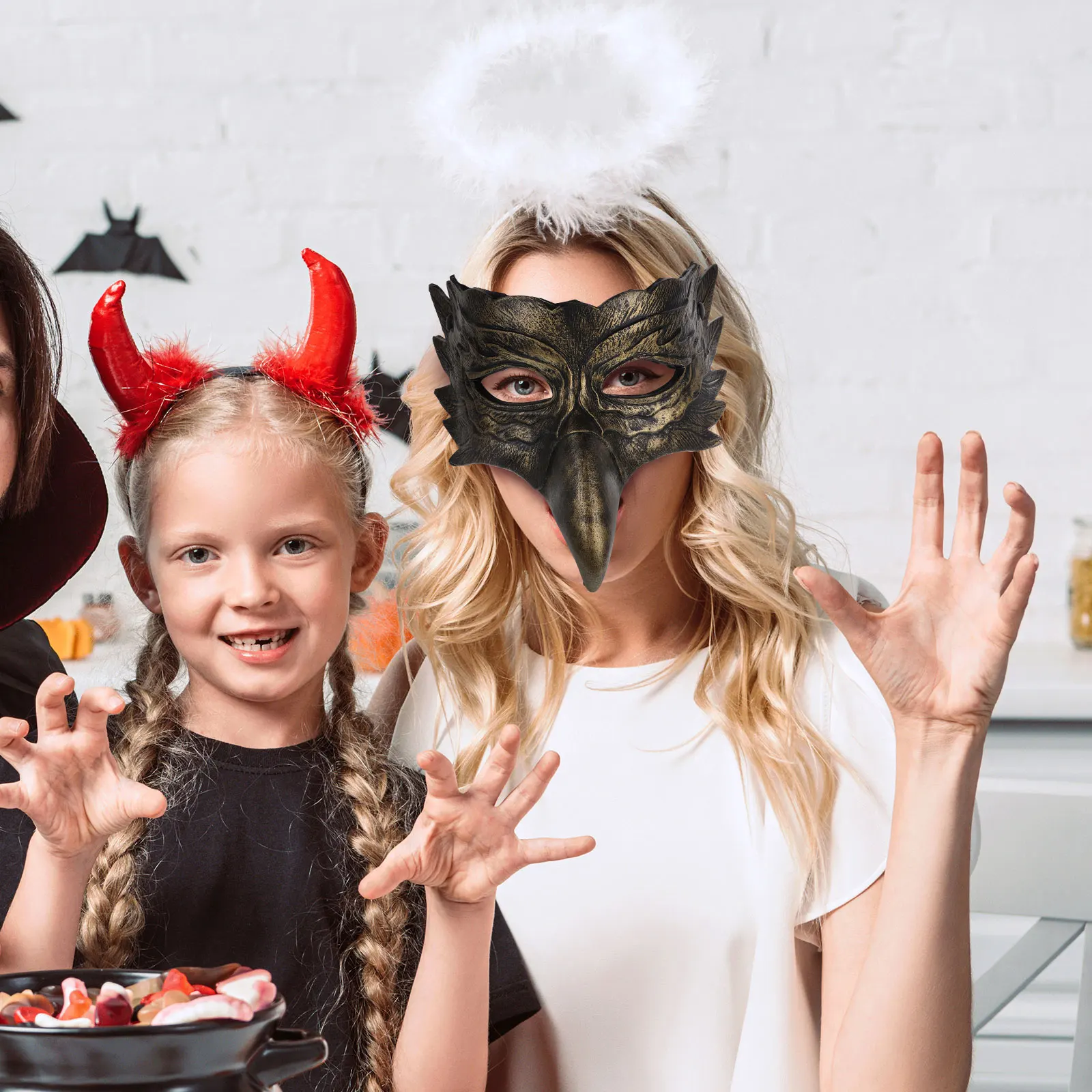 Eagle Mask Animal Masks for Adults Lightweight PU Halloween Party Cosplay Accessory Comfortable Masquerade Bald Costume Prop
Eagle Mask Animal Masks for Adults Lightweight PU Halloween Party Cosplay Accessory Comfortable Masquerade Bald Costume Prop