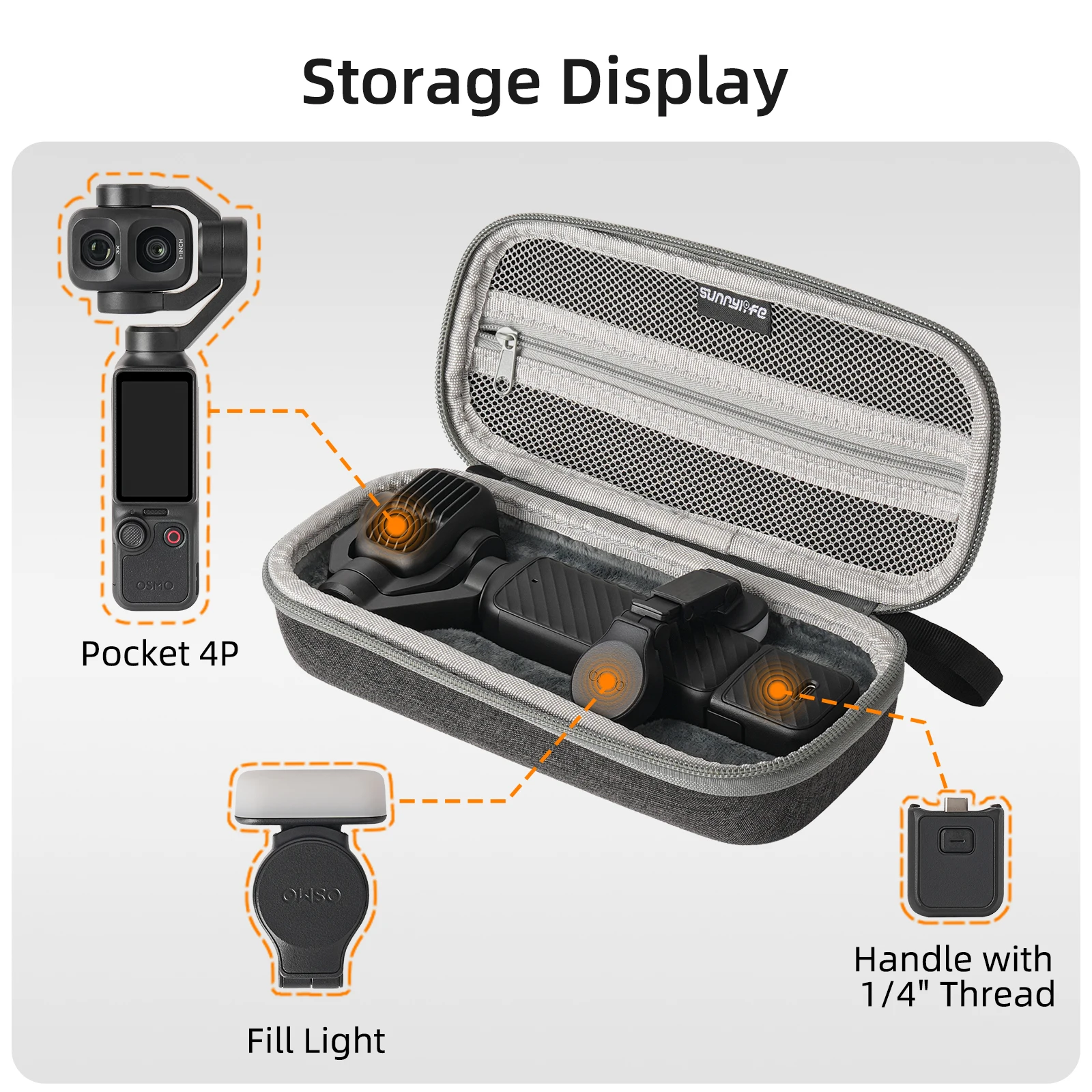 Storage Pouch for DJI Pocket 4 Pro Camera Dust-Proof, Shock-Resistant, and Drop-Proof Protective Accessory
Storage Pouch for DJI Pocket 4 Pro Camera Dust-Proof, Shock-Resistant, and Drop-Proof Protective Accessory
