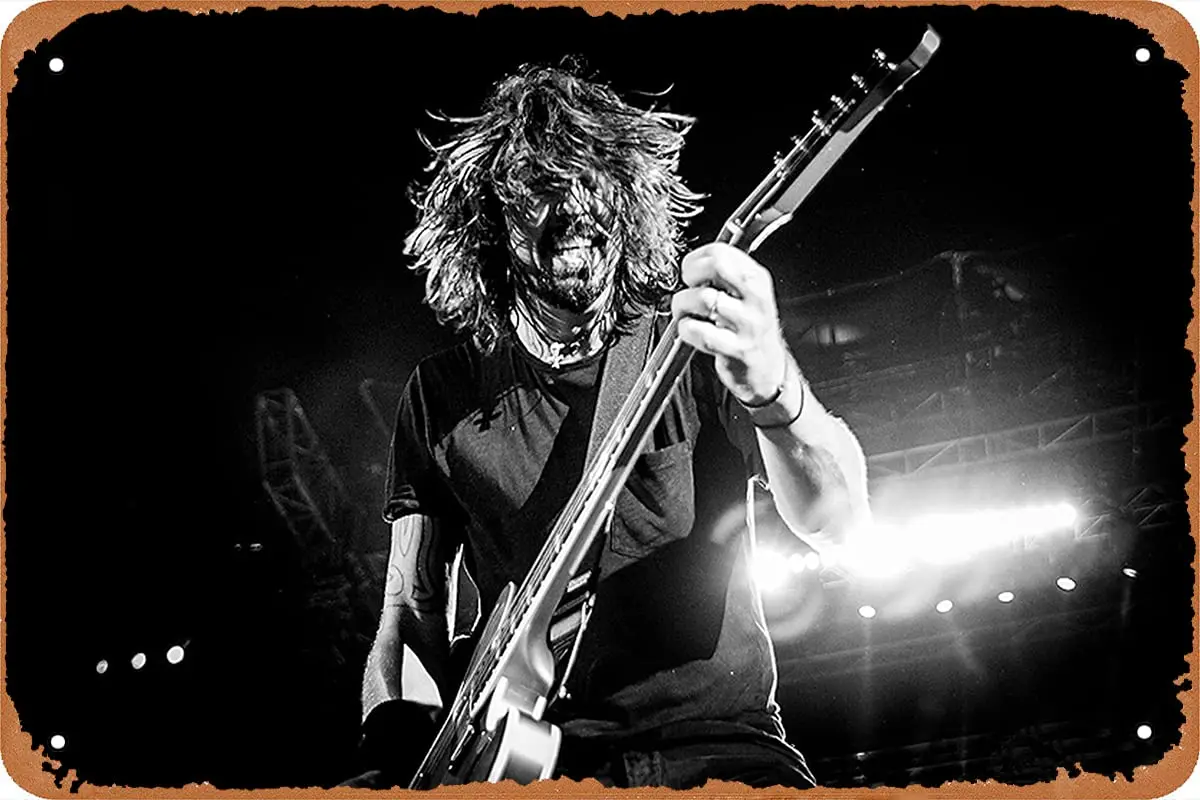 Seadlyise Dave Grohl постер металлический жестяной знак винтажный Настенный декор металлический постер 8x12 дюймов
Seadlyise Dave Grohl постер металлический жестяной знак винтажный Настенный декор металлический постер 8x12 дюймов