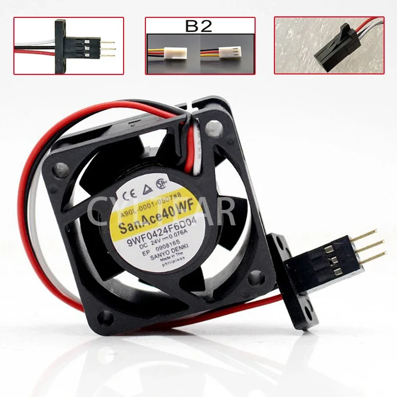 Новый оригинальный инвертор 9WF0424F6D03 A90L-0001-0507 # A 24V 0.076A 4cm 4020 Fanuc вентилятор с вилкой
Новый оригинальный инвертор 9WF0424F6D03 A90L-0001-0507 # A 24V 0.076A 4cm 4020 Fanuc вентилятор с вилкой