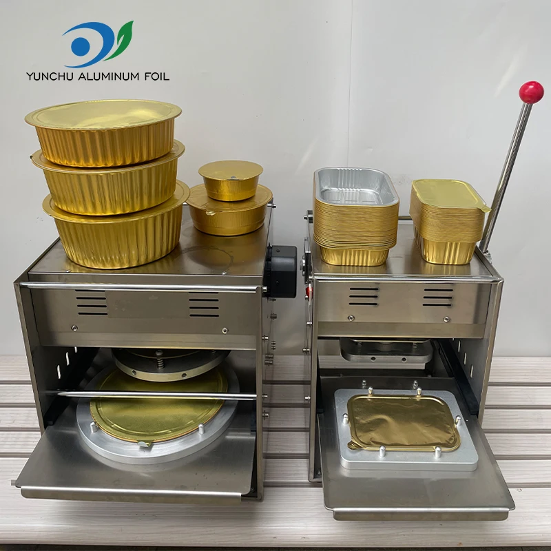 Fast Food Aluminum Foil Sealer Cup Containers Packing Machine Aluminium Foil Box Manual Sealing Machine
Fast Food Aluminum Foil Sealer Cup Containers Packing Machine Aluminium Foil Box Manual Sealing Machine