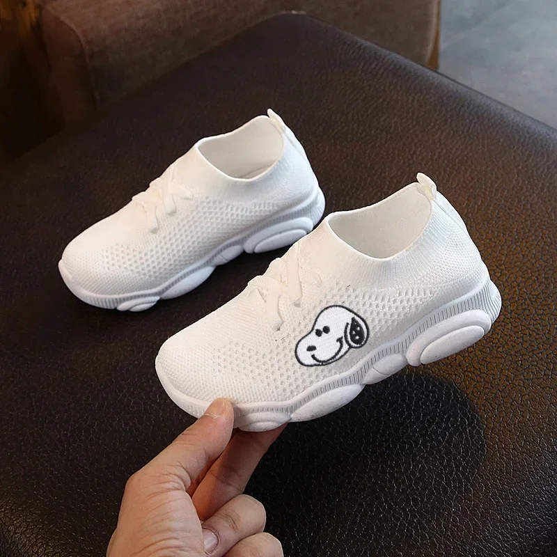 Snoopy Spring and Autumn Children Casual Shoes Elastic Socks Shoes Boys Girls Sports Shoes Knitted White
Snoopy Spring and Autumn Children Casual Shoes Elastic Socks Shoes Boys Girls Sports Shoes Knitted White