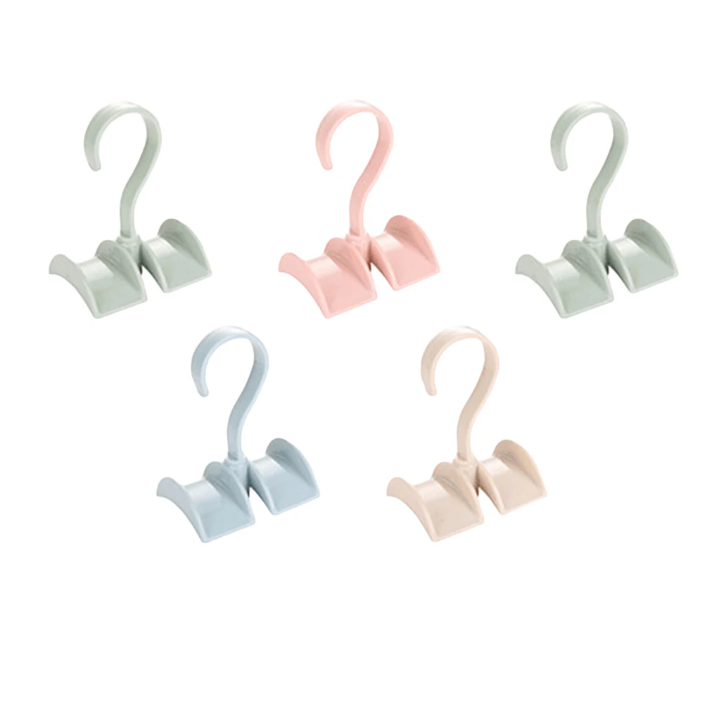 5pcs Bag Hanger Clothing Hangers Hook Rotated Storage Rack Closet ganizer Space Saving Wardrobe Door Back Holder
5pcs Bag Hanger Clothing Hangers Hook Rotated Storage Rack Closet ganizer Space Saving Wardrobe Door Back Holder
