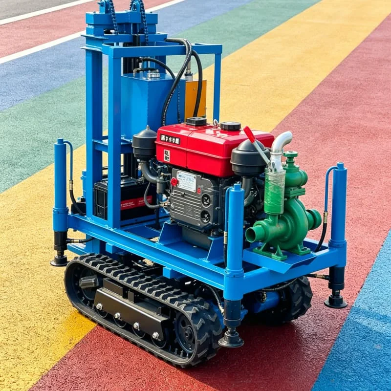 Customized Crawler-type Diesel Water Well Driller, Hydraulic Motor Drilling Rig, Multi-angle Drilling Machine
Customized Crawler-type Diesel Water Well Driller, Hydraulic Motor Drilling Rig, Multi-angle Drilling Machine