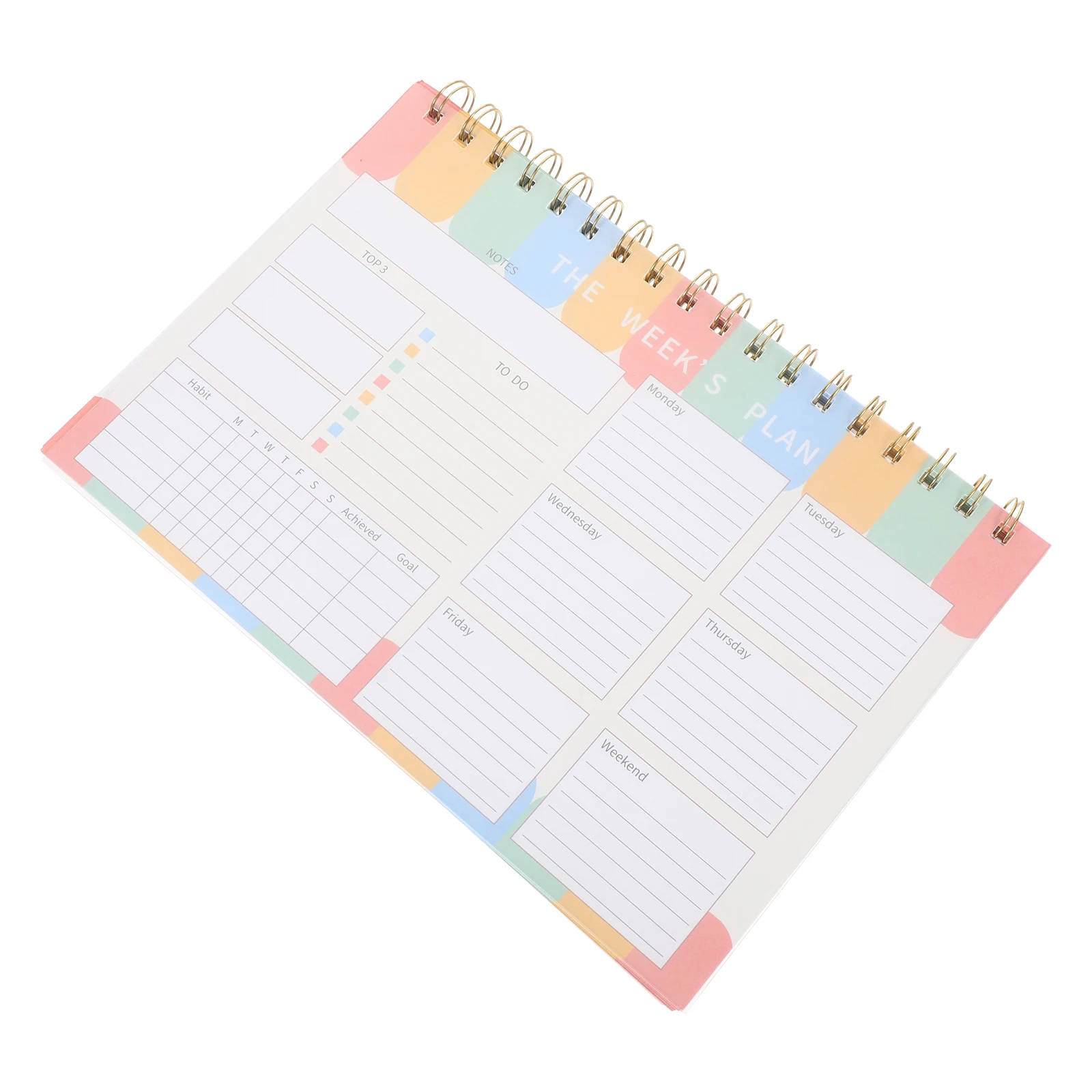 Weekly Planner Notepad 2024 Daily Desk Horizontal Version Tear off Memo Pad Monthly Planner Spiral Bound Notepad
Weekly Planner Notepad 2024 Daily Desk Horizontal Version Tear off Memo Pad Monthly Planner Spiral Bound Notepad