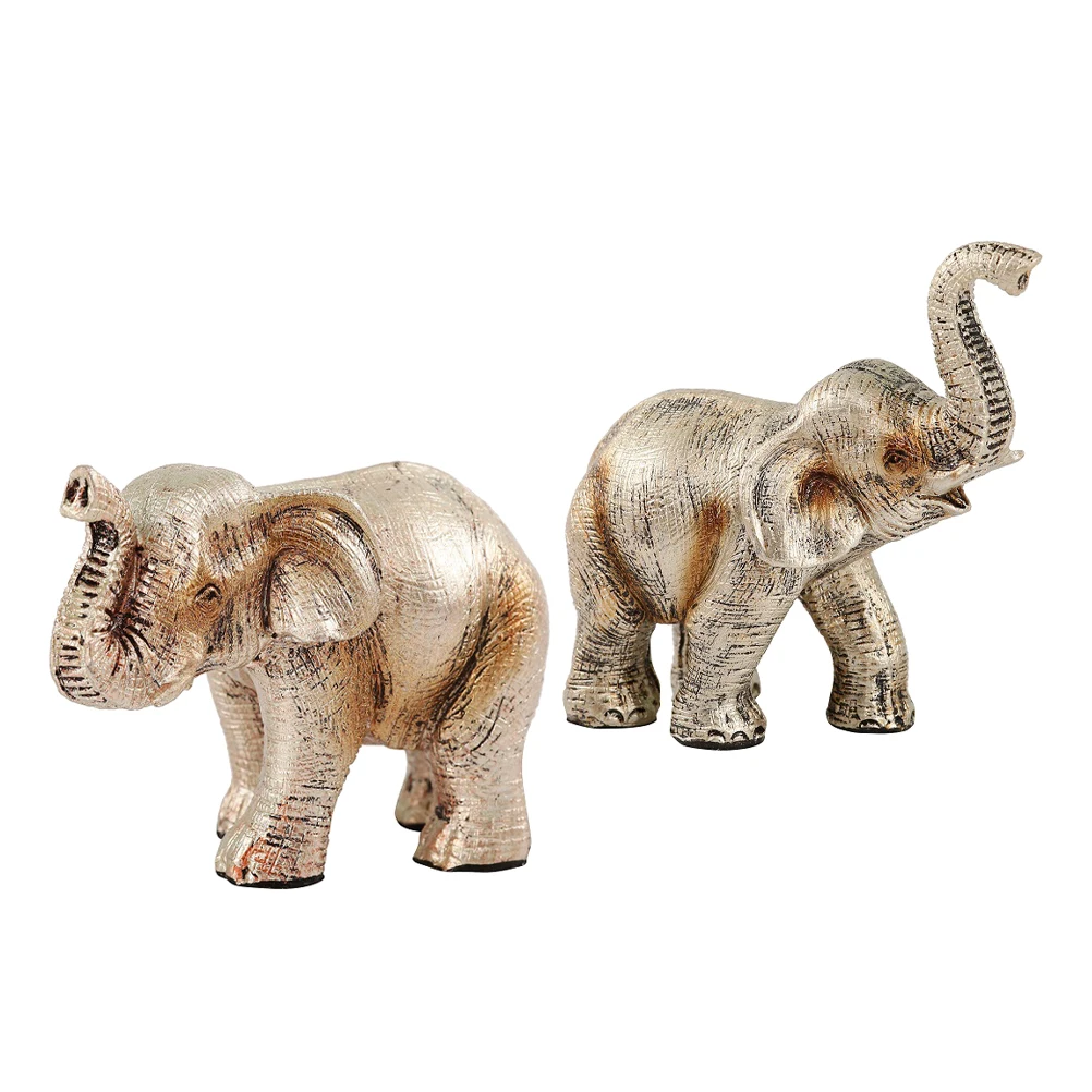2pcs Elephant naments Resin Statue Home Decor Smooth Surface Stable Bottom Desk Shelf Placement Long Term Use North European
2pcs Elephant naments Resin Statue Home Decor Smooth Surface Stable Bottom Desk Shelf Placement Long Term Use North European