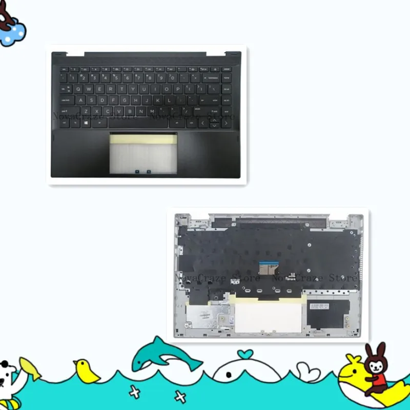 L96524-001 (Silver Edge), новинка для 14-DW 14T-DW, верхняя часть упора для рук, клавиатура без подсветки
L96524-001 (Silver Edge), новинка для 14-DW 14T-DW, верхняя часть упора для рук, клавиатура без подсветки