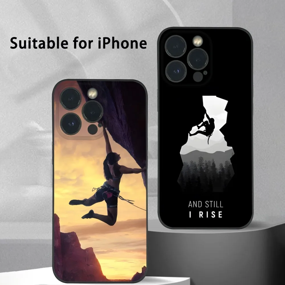 Extreme Sports Rock Climbing Phone Case For iPhone 16 15 14 13 12 11 Pro Max Plus Mini Frosted Soft Shell Funda
Extreme Sports Rock Climbing Phone Case For iPhone 16 15 14 13 12 11 Pro Max Plus Mini Frosted Soft Shell Funda